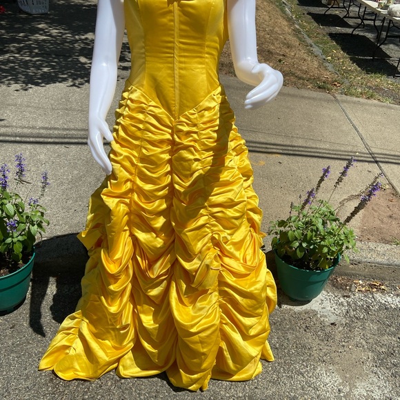 Gold Belle Dress from “Beauty & the Beast” (custom) - Picture 2 of 5